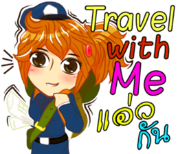 Isan thailand police Lady V.Isan/eng sticker #11538801