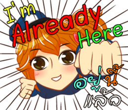 Isan thailand police Lady V.Isan/eng sticker #11538803