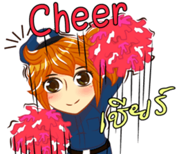 Isan thailand police Lady V.Isan/eng sticker #11538806