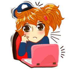 Isan thailand police Lady V.Isan/eng sticker #11538811