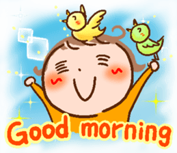 Sweet smile girl ! sticker #11538896