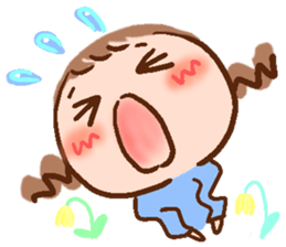 Sweet smile girl ! sticker #11538909