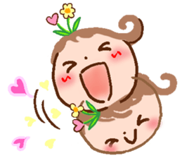 Sweet smile girl ! sticker #11538919