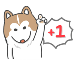 Husky Fendi 2 sticker #11538978