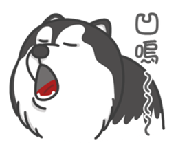 Husky Fendi 2 sticker #11539010