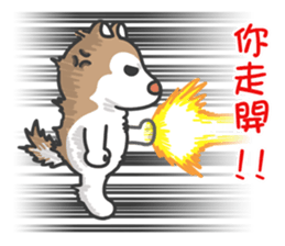 Husky Fendi 2 sticker #11539013