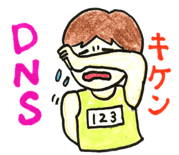 HONWAKA Track & Field part3 sticker #11539480