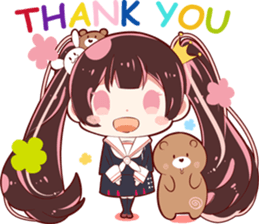 Girl&Bears sticker #11539820