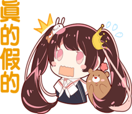 Girl&Bears sticker #11539836