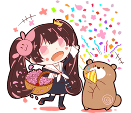 Girl&Bears sticker #11539837