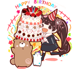 Girl&Bears sticker #11539845