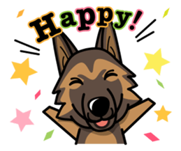 iinu - Belgian Shepherd Dog - Tervuren sticker #11539857