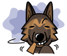 iinu - Belgian Shepherd Dog - Tervuren sticker #11539861