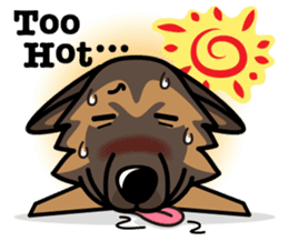 iinu - Belgian Shepherd Dog - Tervuren sticker #11539866