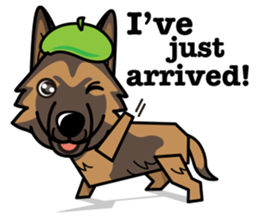 iinu - Belgian Shepherd Dog - Tervuren sticker #11539881