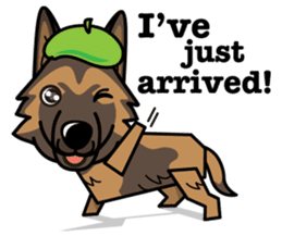 iinu - Belgian Shepherd Dog - Tervuren sticker #11539881