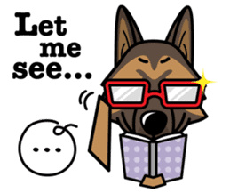 iinu - Belgian Shepherd Dog - Tervuren sticker #11539885