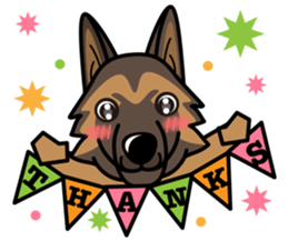 iinu - Belgian Shepherd Dog - Tervuren sticker #11539886