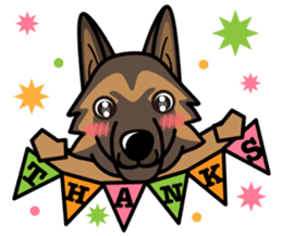 iinu - Belgian Shepherd Dog - Tervuren sticker #11539886