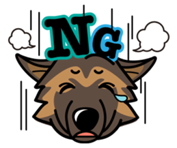 iinu - Belgian Shepherd Dog - Tervuren sticker #11539889