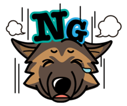 iinu - Belgian Shepherd Dog - Tervuren sticker #11539889