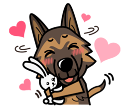 iinu - Belgian Shepherd Dog - Tervuren sticker #11539890