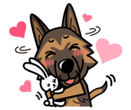 iinu - Belgian Shepherd Dog - Tervuren sticker #11539890