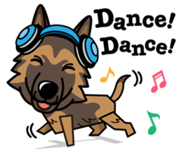 iinu - Belgian Shepherd Dog - Tervuren sticker #11539893