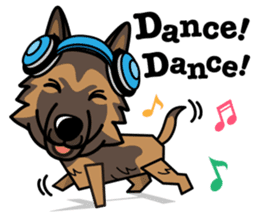 iinu - Belgian Shepherd Dog - Tervuren sticker #11539893