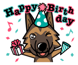 iinu - Belgian Shepherd Dog - Tervuren sticker #11539894