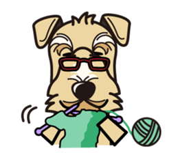 iinu - Lakeland Terrier sticker #11539994