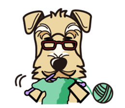 iinu - Lakeland Terrier sticker #11539994