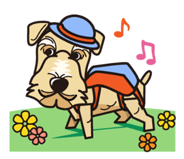 iinu - Lakeland Terrier sticker #11540008
