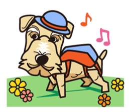 iinu - Lakeland Terrier sticker #11540008