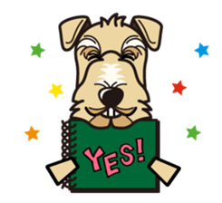 iinu - Lakeland Terrier sticker #11540009