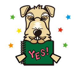 iinu - Lakeland Terrier sticker #11540009