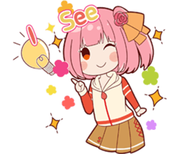 season Girl sticker #11540339