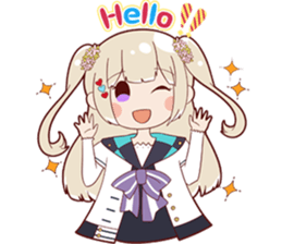 season Girl sticker #11540346