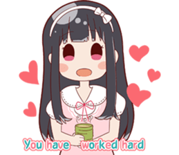 season Girl sticker #11540354