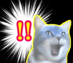 Kidoairaku cats sticker #11540458