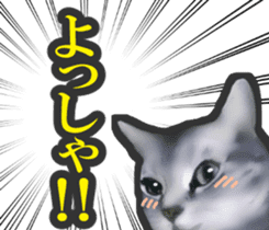 Kidoairaku cats sticker #11540484