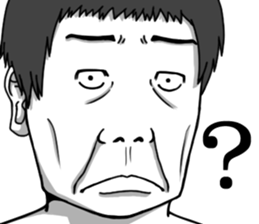 reaction face sticker #11540568