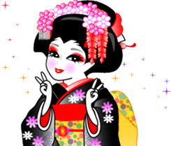 Gion (imitation) word sticker #11540775