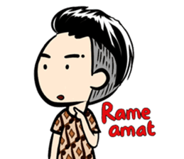 Batik Boy sticker #11540835