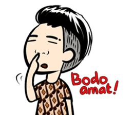 Batik Boy sticker #11540836