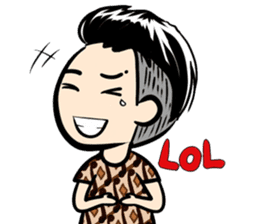 Batik Boy sticker #11540841