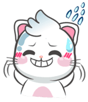 Snowy Cat (EN) sticker #11540914