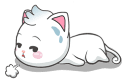 Snowy Cat (EN) sticker #11540918