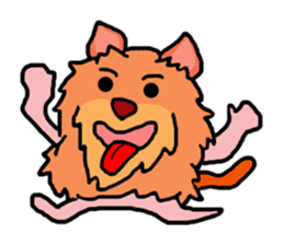 Anyway dog sticker #11541058