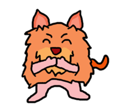 Anyway dog sticker #11541065